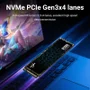 SSD M.2 NVME 512GB Walram 2000Mb/s Leitura 1800Mb/s Escrita
