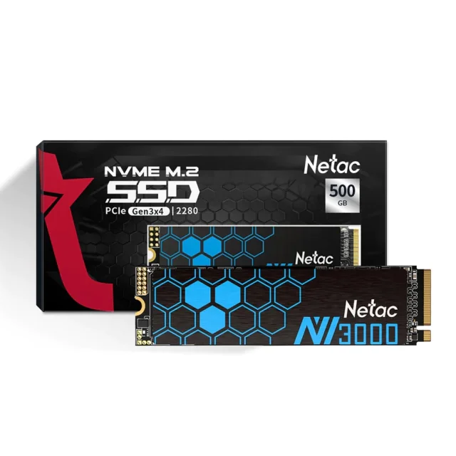 SSD NVMe Netac 250GB M.2 2280 3D NAND Pcie 3.0 - Alta Velocidade