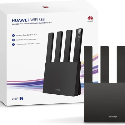 Roteador Huawei Wifi 7 Be3 3600mbps (be3600) Dual-band 2,4ghz E 5gh Quad-core 1.4 Ghz