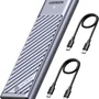 Case Ugreen Para SSD M.2 PCie Nvme & Sata Ngff Usb-c / Tipo-c 3.2 10 Gbps, Gen 2 Modelo (cm559/90408)