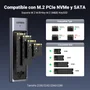 Case Ugreen Para SSD M.2 PCie Nvme & Sata Ngff Usb-c / Tipo-c 3.2 10 Gbps, Gen 2 Modelo (cm559/90408)