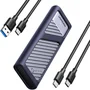 Case Ugreen Para SSD M.2 PCie Nvme & Sata Ngff Usb-c / Tipo-c 3.2 10 Gbps, Gen 2 Modelo (cm559/90408)