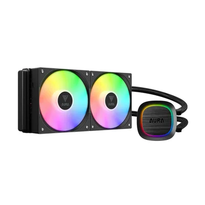 Water Cooler Gamdias Aura Gl 240 V2 ARGB 240mm Amd/intel Preto