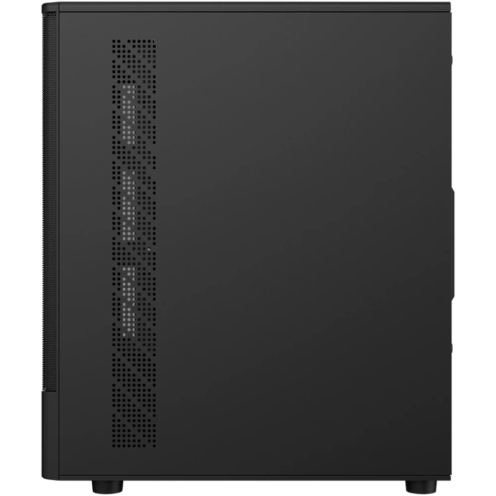 Imagem 3 de 5 do produto Gabinete Gamer PCyes Kauri Black Vulcan, Lateral Em Vidro Temperado, Usb 3.0,  Micro Atx, Preto - Gkribv