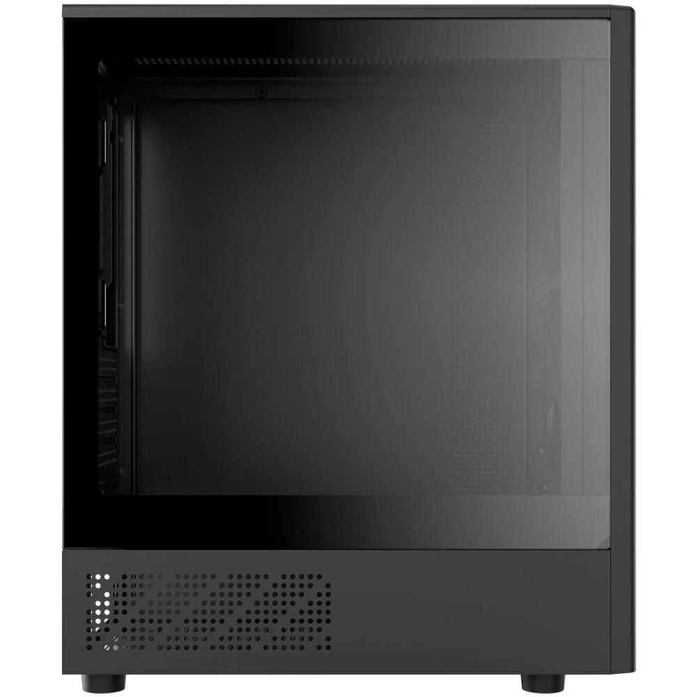 Imagem 5 de 5 do produto Gabinete Gamer PCyes Ozara Black Vulcan, Lateral Em Vidro Temperado, Usb 3.0, Micro Atx, Preto - Gozrbv