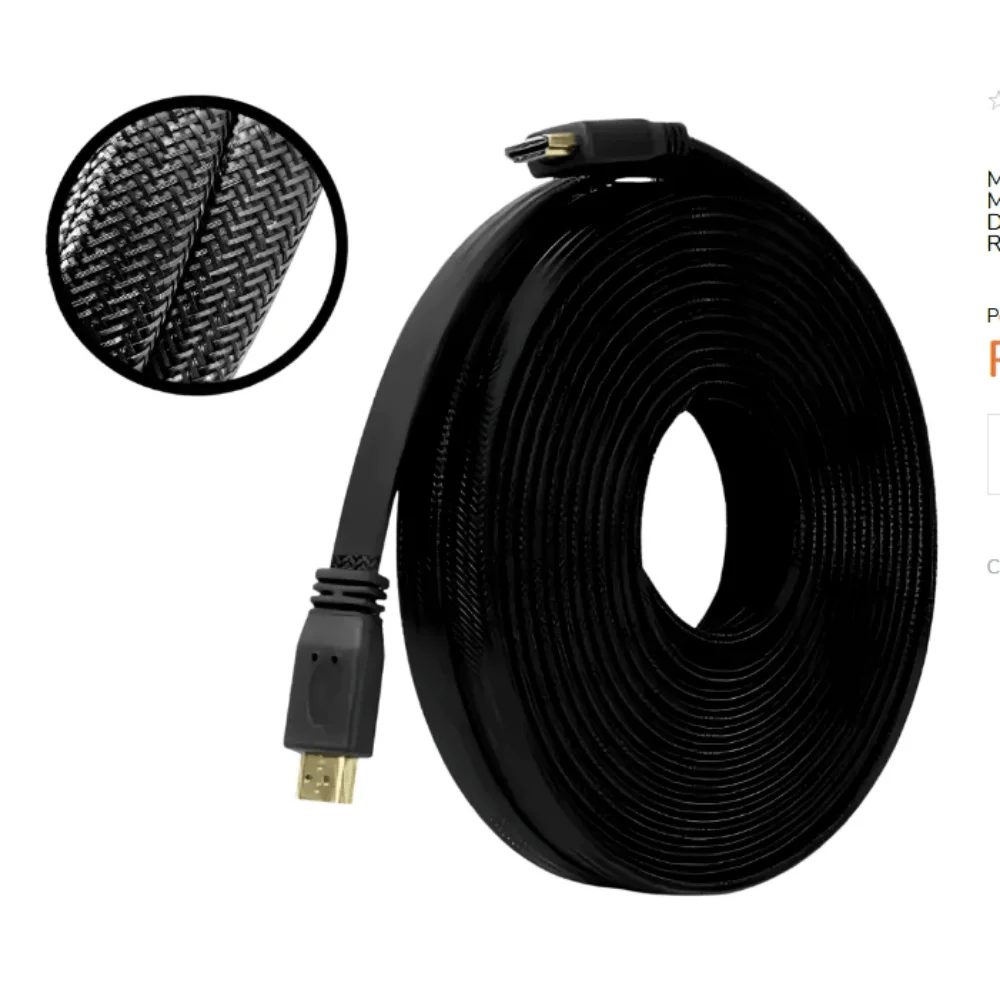 Imagem 5 de 5 do produto Cabo HDMI 10m 1.4 Knup Kp-yp51000-10m Knup