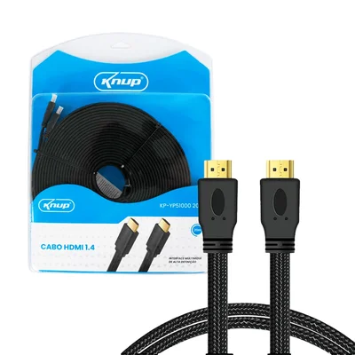 Cabo HDMI 20 Metros 1.4 Kp-yp51000 Knup