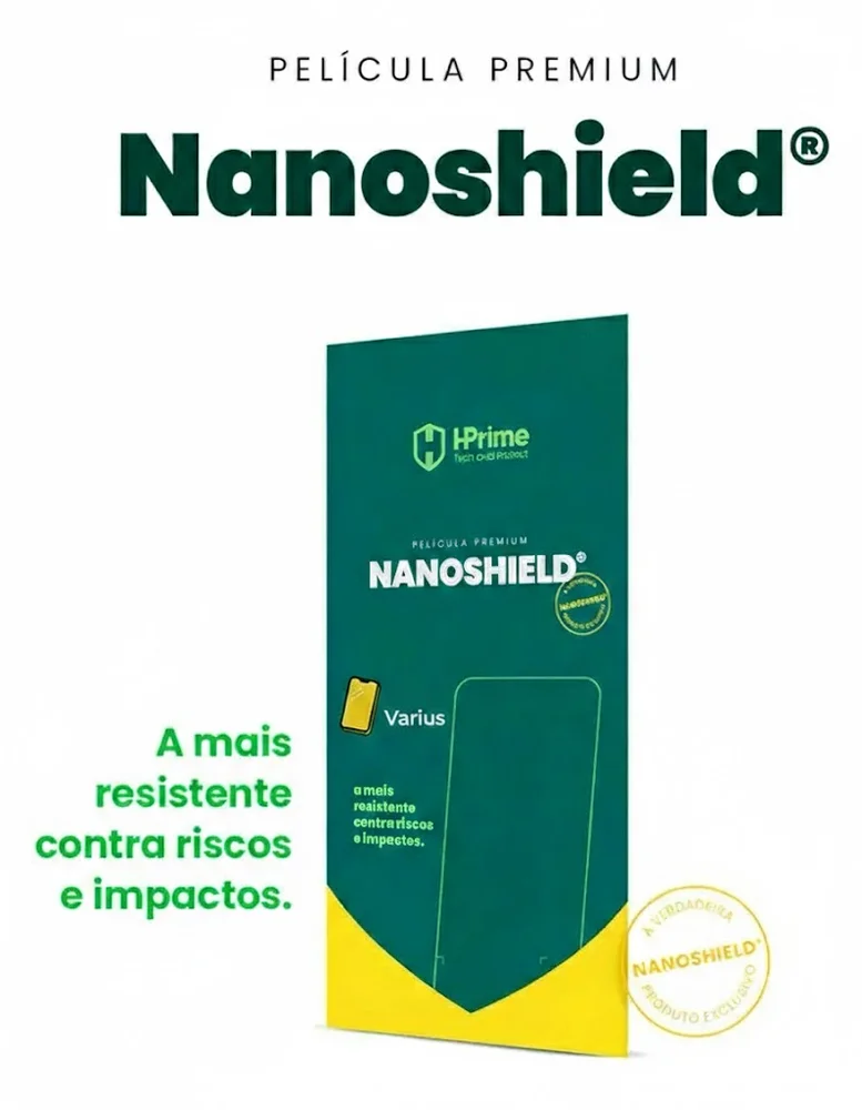 Imagem 4 de 5 do produto Pelicula Hprime Nanoshield Para Xiaomi 17 / Xiaomi 17 Pro