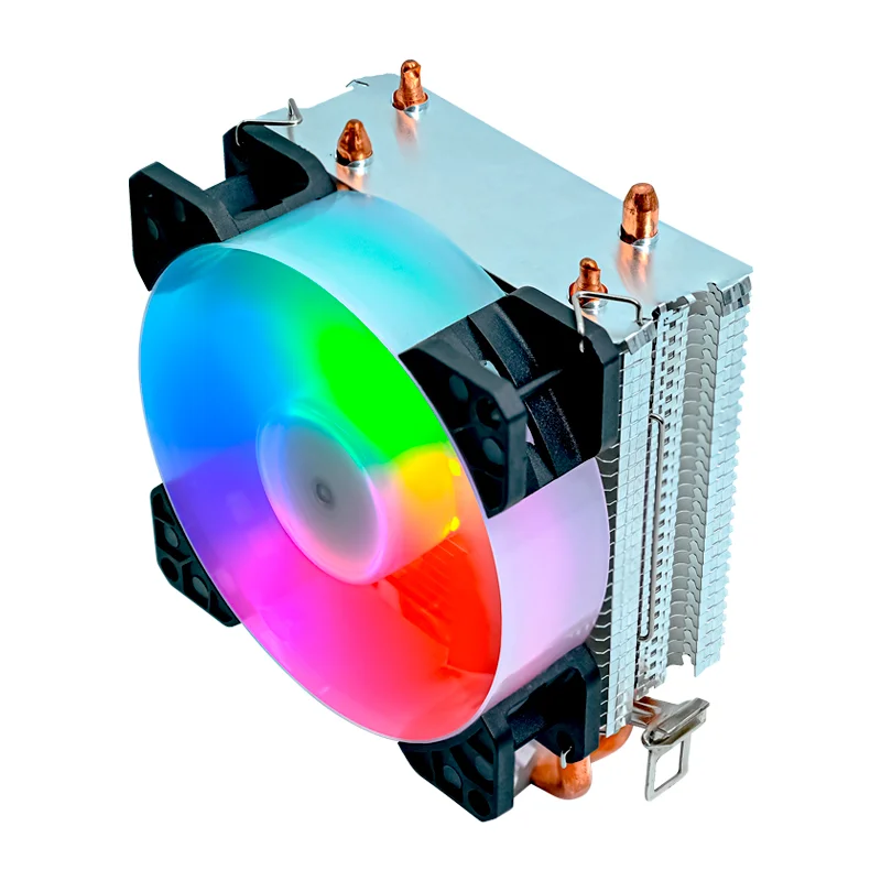 Cpu Cooler Clanm V19 4 Pinos Pwm – Suporta 95w, LED Fixo, 800-2100rpm, Intel E Amd 7