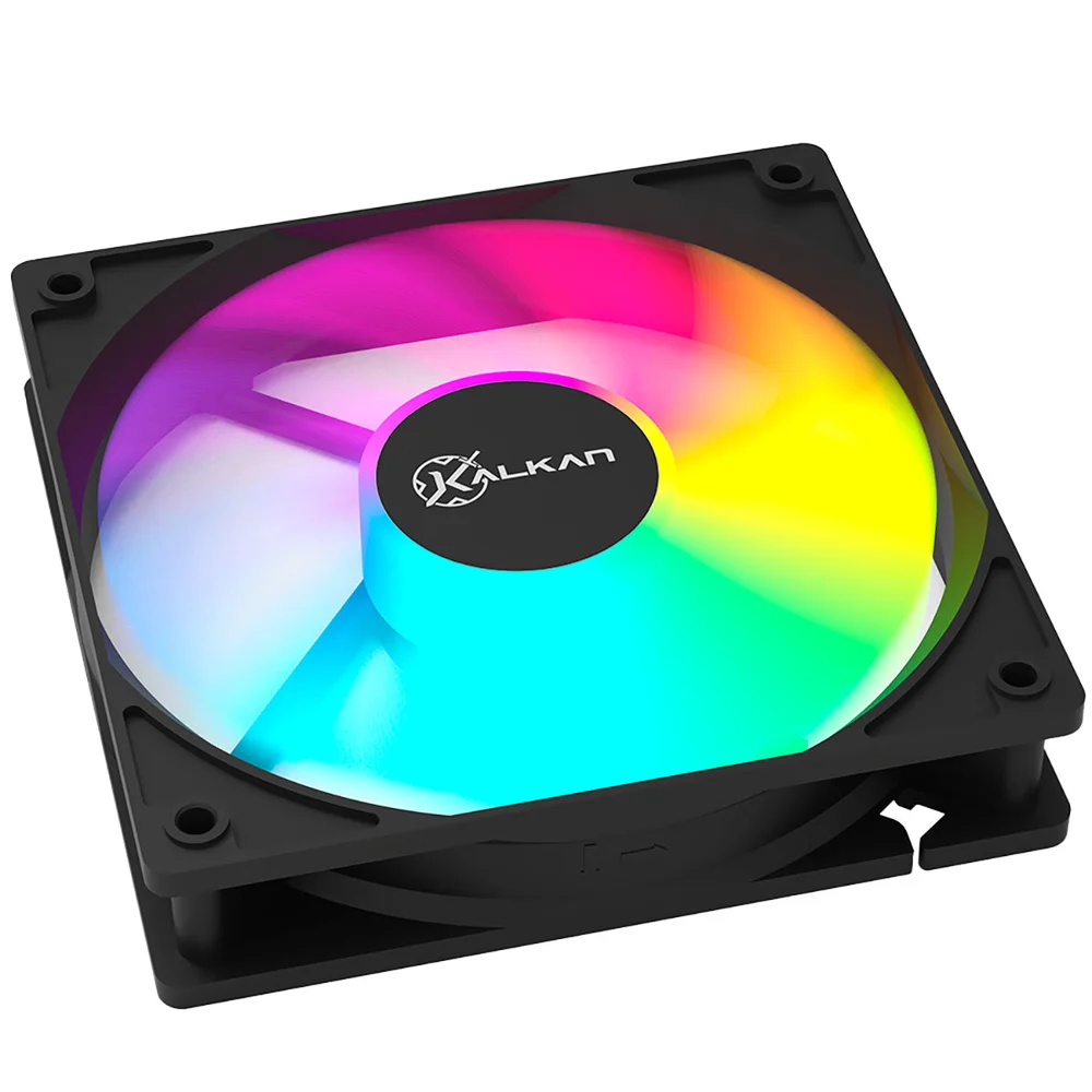 Imagem 2 de 5 do produto Fan 120mm Kalkan Lumen RGB Preto Klk00018