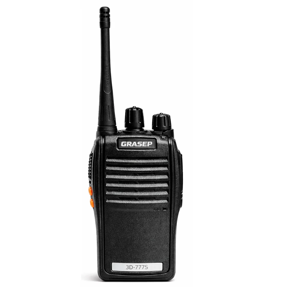Imagem 2 de 5 do produto Radio Comunicador Walkie-Talkie Portátil 16 Canais 5W Bateria 1800mAh Alcance de 4km com Fone de Ouvido Comercio