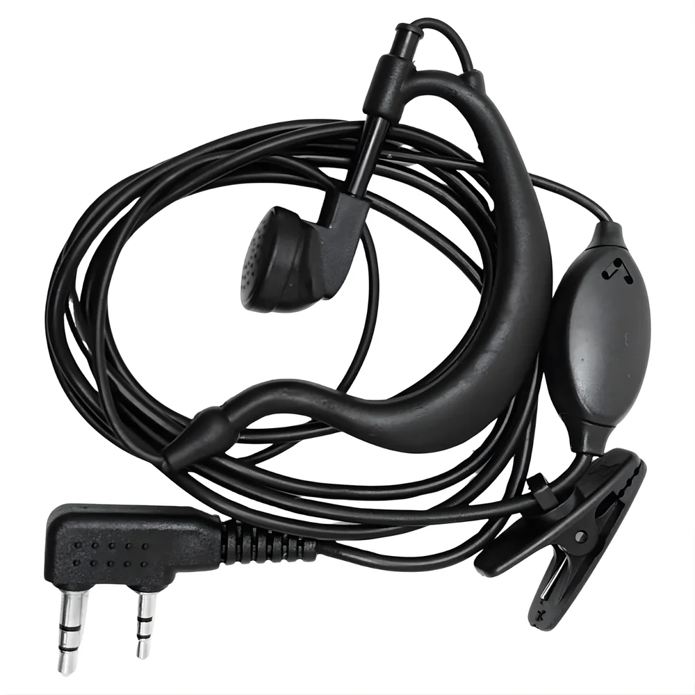 Imagem 3 de 5 do produto Radio Comunicador Walkie-Talkie Portátil 16 Canais 5W Bateria 1800mAh Alcance de 4km com Fone de Ouvido Comercio