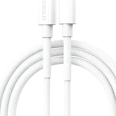 Cabo Usb-c Turbo 1m Genérico 60w Branco Carregador Tipo C Branco