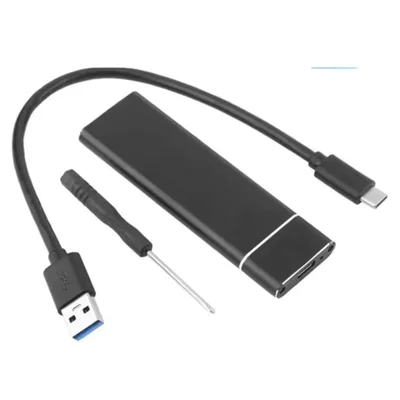 Case SSD Externo M.2 Nvme + Sata Usb-c 10gbps Plug&play