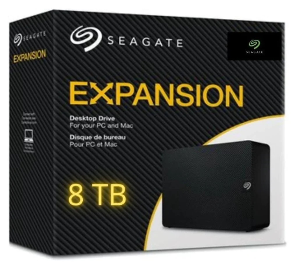 Hd Externo Portátil Seagate Expansion 8tb Preto Hd Externo Portátil Seagate Expansion 8tb Preto