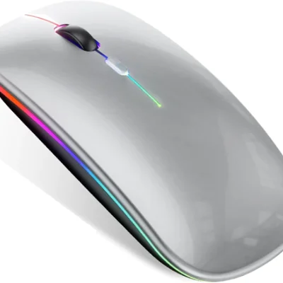 Mouse Bluetooth Recarregável Sem Fio Dupla Conexão, E Usb, Wireless Mouse Compatível Com Iphone, Macbook,ipad,laptop,pc,notebook, Tablet,ergonômico