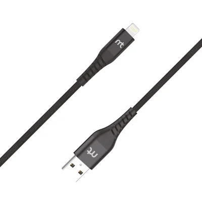Cabo Lightning Para Usb-a Preto, 1,5 Metros, Mistertech