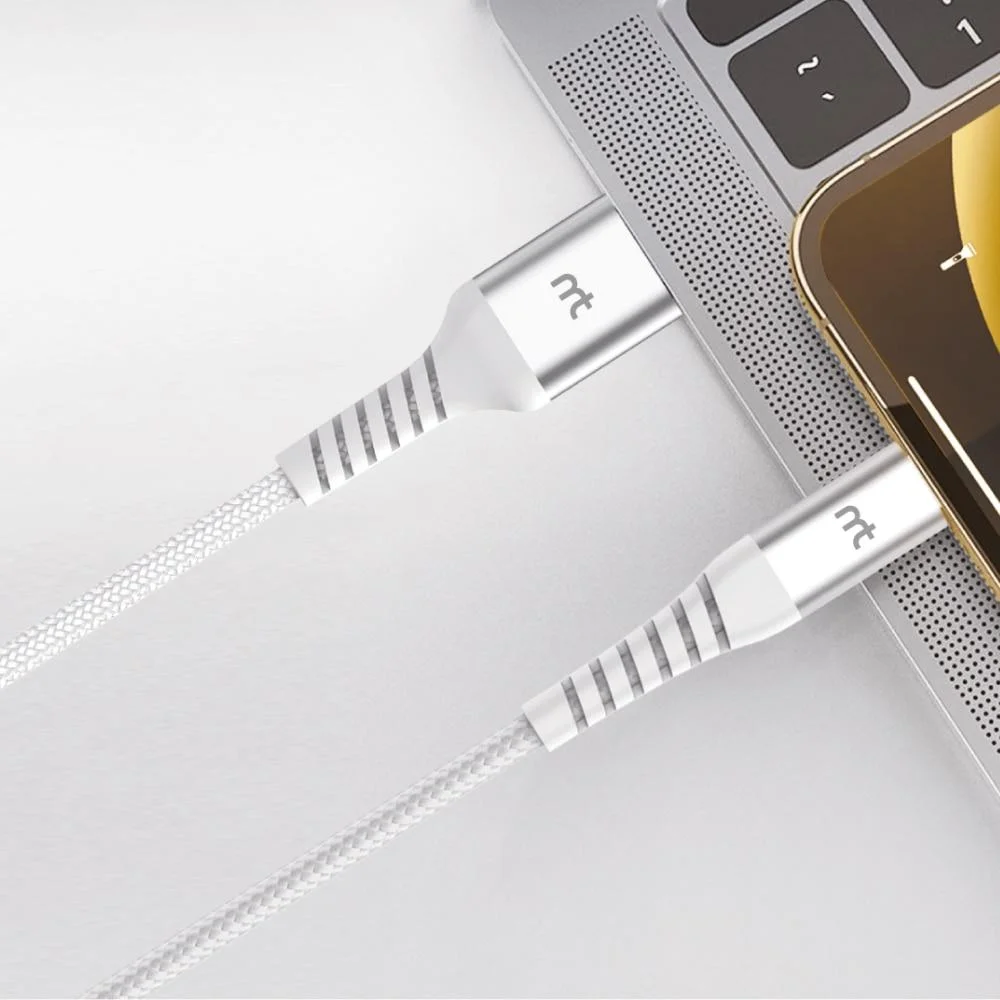 Imagem 2 de 2 do produto Cabo Usb-a Para Usb-c Branco, 1,5 Metros, Mistertech