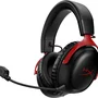 Headset Gamer Wireless Hyperx Cloud Iii Vermelho E Preto Bateria De Até 120h