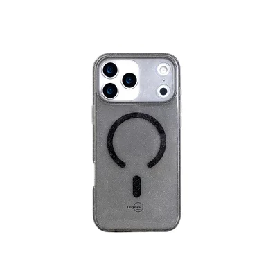 Capa Iphone 17 Pro Max Shine Com Proteção De Câmera   Iplace, Preto Com Brilho