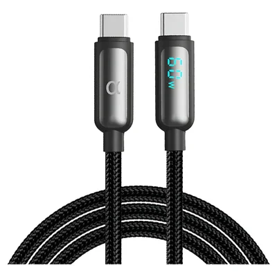 Cabo Usb-c Tipo C 60w Trançado 1m Premium De Nylon Compatível Com Iphone 15, 15 Pro/max, Iphone 16, 16 Pro/max, Iphone 17, 17pro/max, Samsung Galaxy