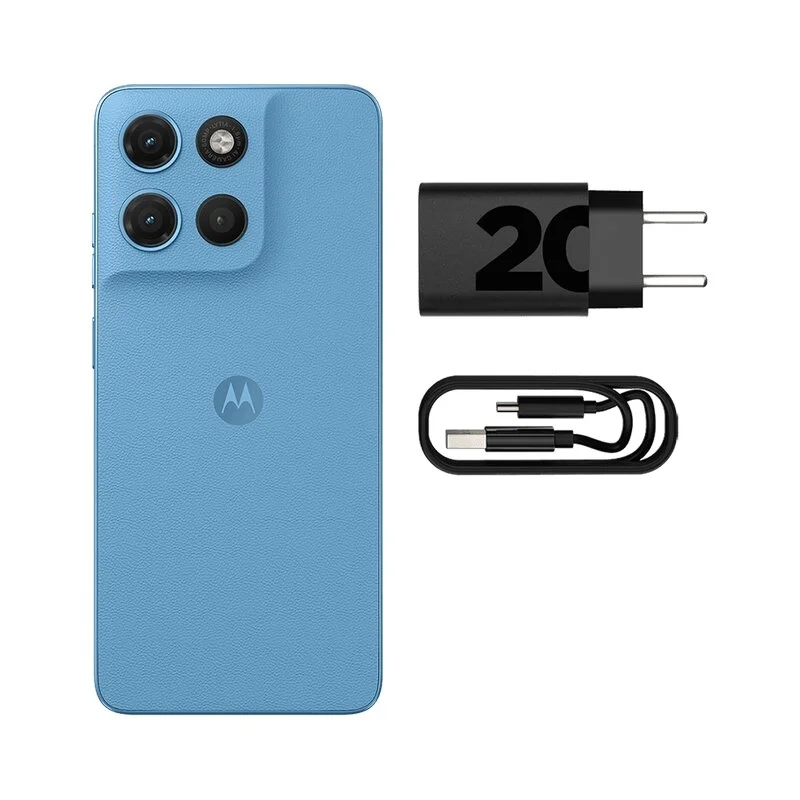 Smartphone Motorola Moto G17 256 GB Azul Claro, 12 GB (4 GB Ram + 8 GB Ram Boost), Câmera 50mp E... 6