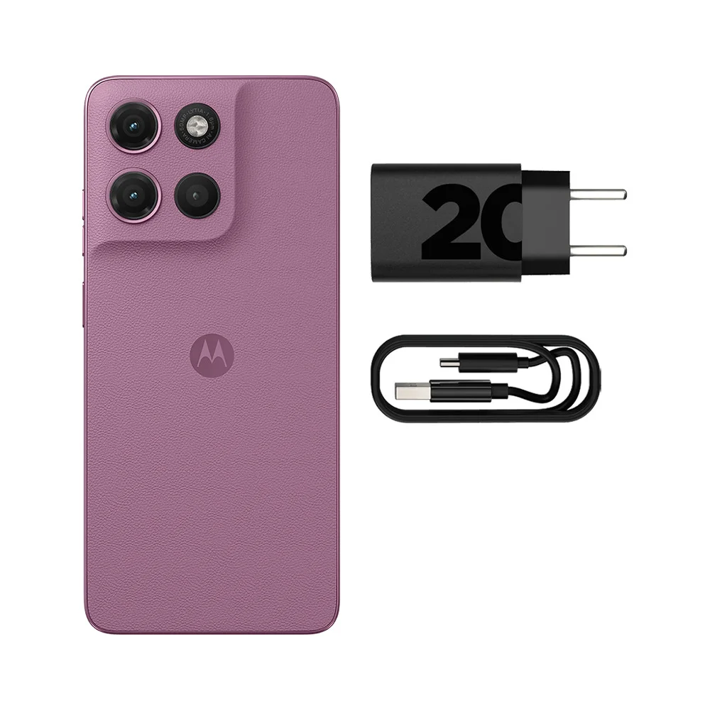 Imagem 5 de 5 do produto Smartphone Motorola G17 4gb+8GB Boost 128GB 50mp 6.7” Rosa