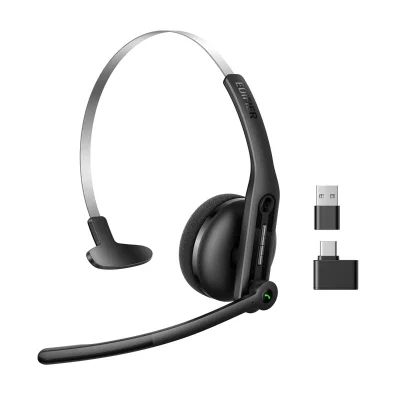 Headset Profissional para Atendimento, Áudio Claro e Conexão sem Interferências, Bluetooth 6.0 e USB-C com Adaptador | CC300 EDIFIER