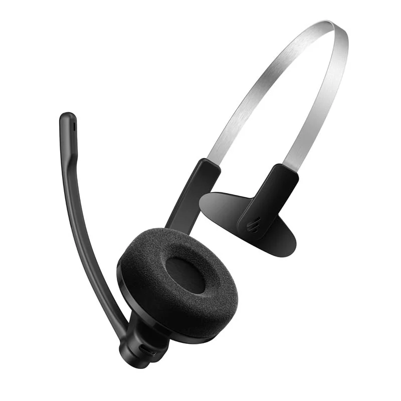 Imagem 5 de 5 do produto Headset Profissional para Atendimento, Áudio Claro e Conexão sem Interferências, Bluetooth 6.0 e USB-C com Adaptador | CC300 EDIFIER