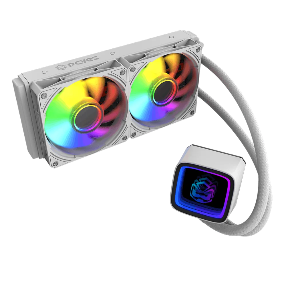Water Cooler PCyes Tundra White Ghost ARGB 240mm - Wctwg240 Water Cooler PCyes Tundra White Ghost ARGB 240mm - Wctwg240
