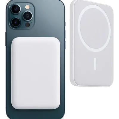 Power Bank Indução Sem Fio 5000mah Cor Branco