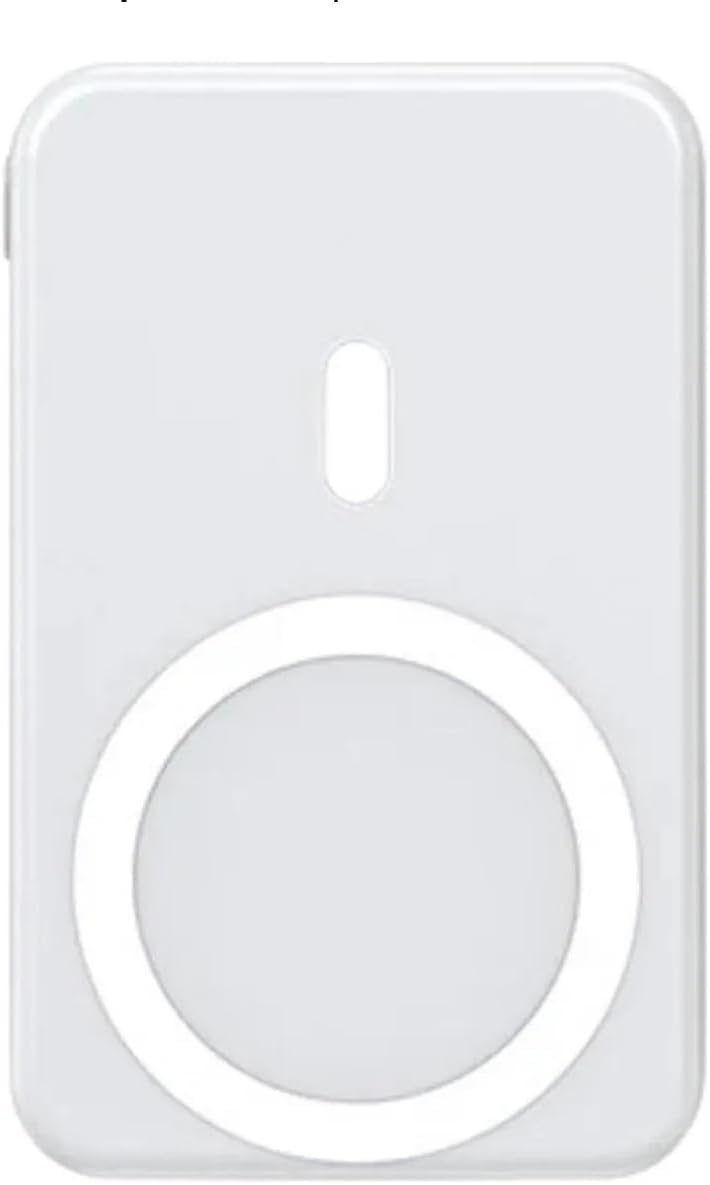 Carregador Portatil Magnético, Compátivel Com Mag-safe, Powerbank Compativel Com Iphone X, Xs, Xr, 11, 11 Pro Ou 11 Pro Max