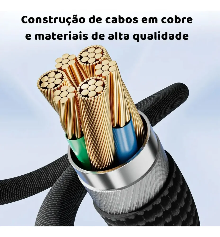 Imagem 4 de 4 do produto Cabo Carregador Turbo Com Display Digital Usb-c / Usb-c 65w