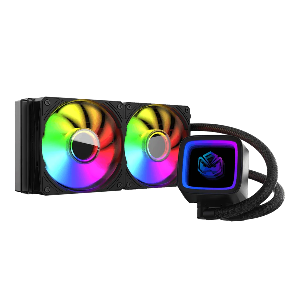 Water Cooler PCyes Tundra Black Vulcan ARGB 240mm - Wctbv240 4