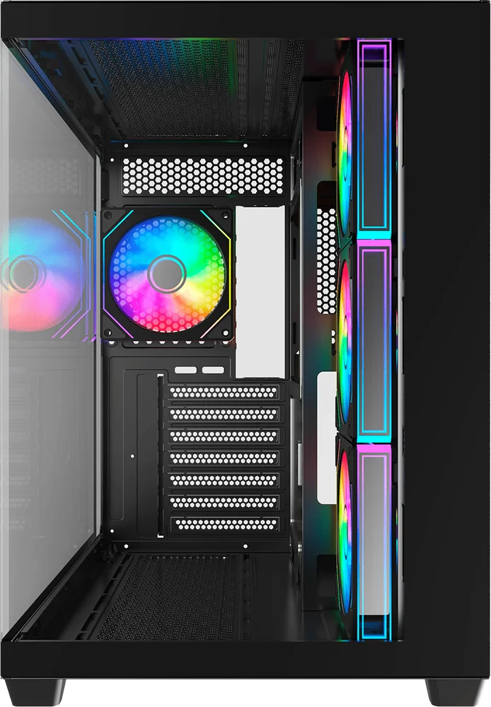 Imagem 4 de 5 do produto Gabinete Gamer Aquário Cg-01l7 Ghost Shark 2 Atx Sem Fans