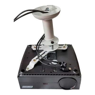 Suporte De Teto Para Projetor Universal Branco Notecom