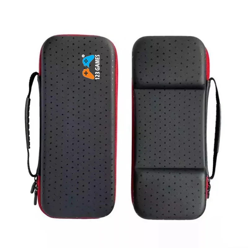 Imagem 3 de 4 do produto Case Para Nintendo Switch Com Grip Oivo E Outros Acoplado Bolsa Estojo