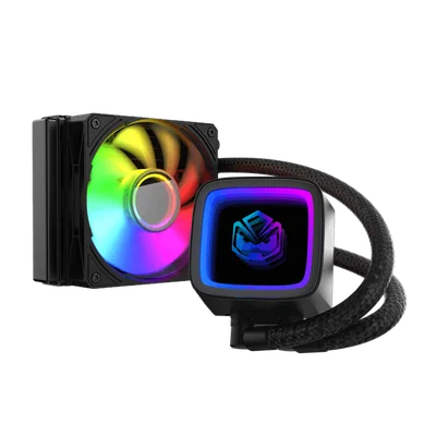 Water Cooler PCyes Tundra Black Vulcan ARGB 120mm - Wctbk120