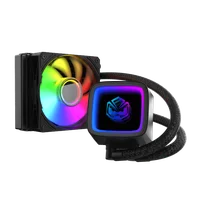 Water Cooler PCyes Tundra Black Vulcan ARGB 120mm - Wctbk120 2