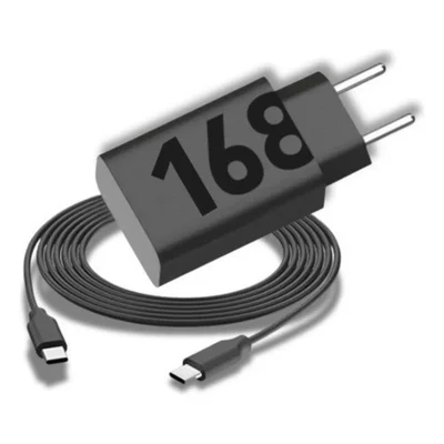 Carregador De Parede Fast Turbo 168w Uma Entrada Tipo-c