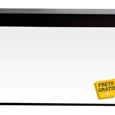 Tela De Projeção Motorizada Tensionada Matte White 119 " 16:9 Com Controle Remoto Voltagem 220v