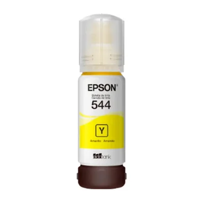 Refil Tanque De Tinta Epson Amarelo T544 Até 7.500 Páginas