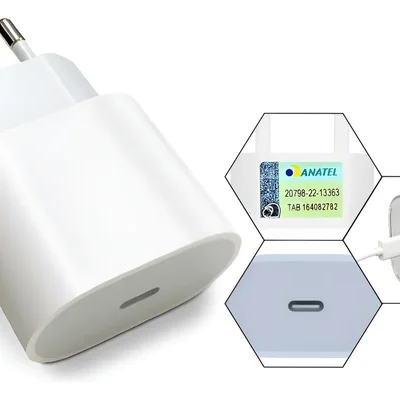 Fonte Carregador Para Iphone Usb-c Turbo