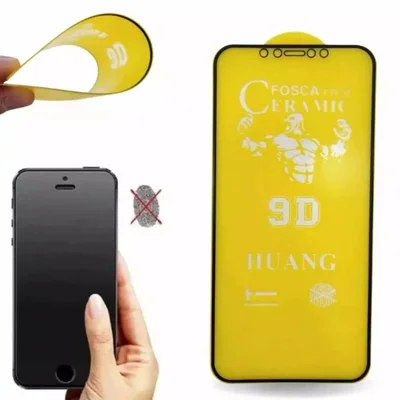 Película De Cerâmica Fosca Flexível 9d  Para Iphone 14