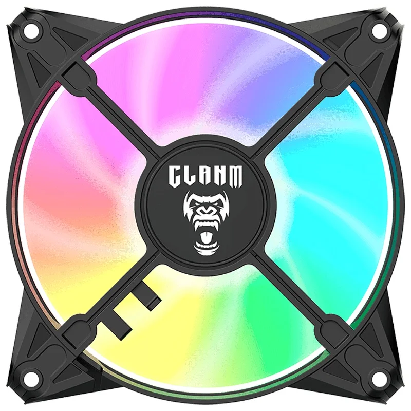 Kit 3x Cooler Fan Eurus RGB Master/slave 120mm – Silencioso, Alto Fluxo E RGB Sincronizado 8