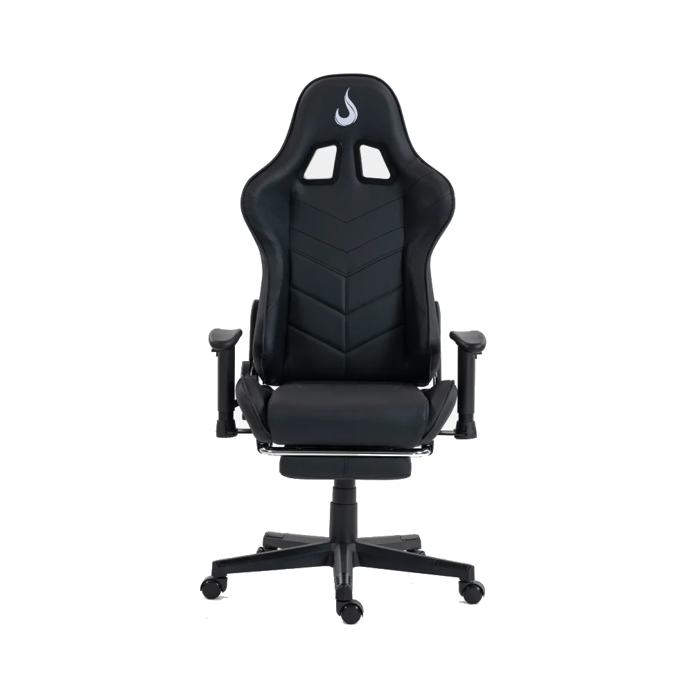 Imagem 3 de 5 do produto Cadeira Gamer Rise Mode X04, Ângulo Ajustável, Apoio Para os Pés Retrátil, Preto - RM-CG-X04-BK