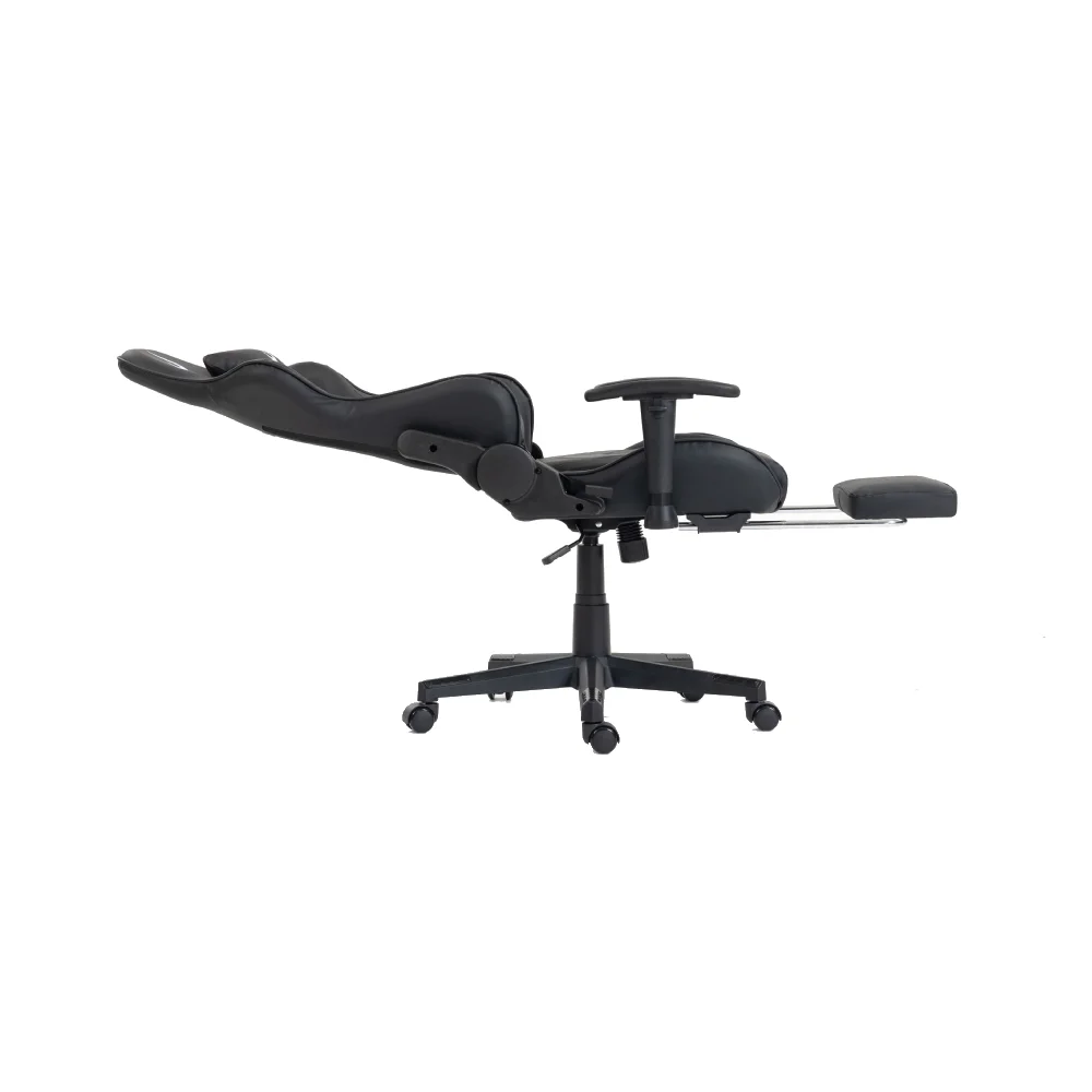 Imagem 5 de 5 do produto Cadeira Gamer Rise Mode X04, Ângulo Ajustável, Apoio Para os Pés Retrátil, Preto - RM-CG-X04-BK