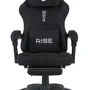 Cadeira Gamer Rise Mode Z11, Ângulo Ajustável, Tecido, Preto - RM-CG-Z11-BK
