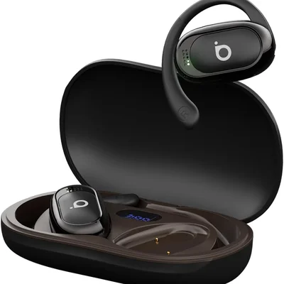 Fone De Ouvido Bluetooth Esportivo 5.4 Tws - 36h De Bateria, Chamadas Nítidas, Display LED, Toque Preciso, Resistente Ao Suor Para Corrida, Academia