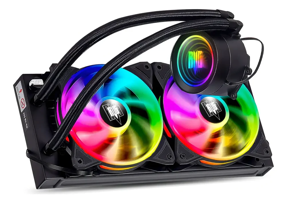 Water Cooler RGB 140mm Revenger | Dual Fan ARGB | Intel e AMD | PC Gamer 6